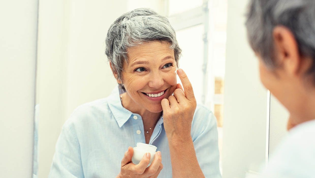 huidverzorging in de menopauze