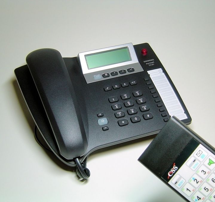 vaste telefoon met infrarood