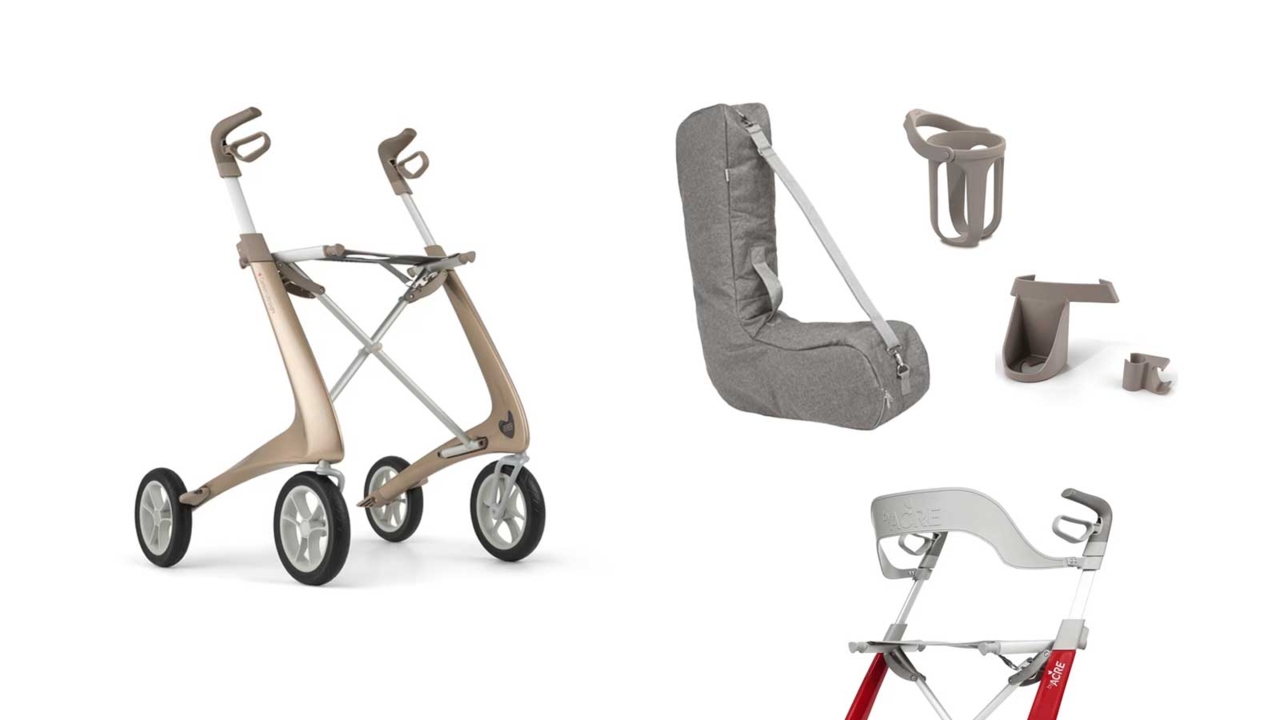 Mobio Carbon Ultralight rollator