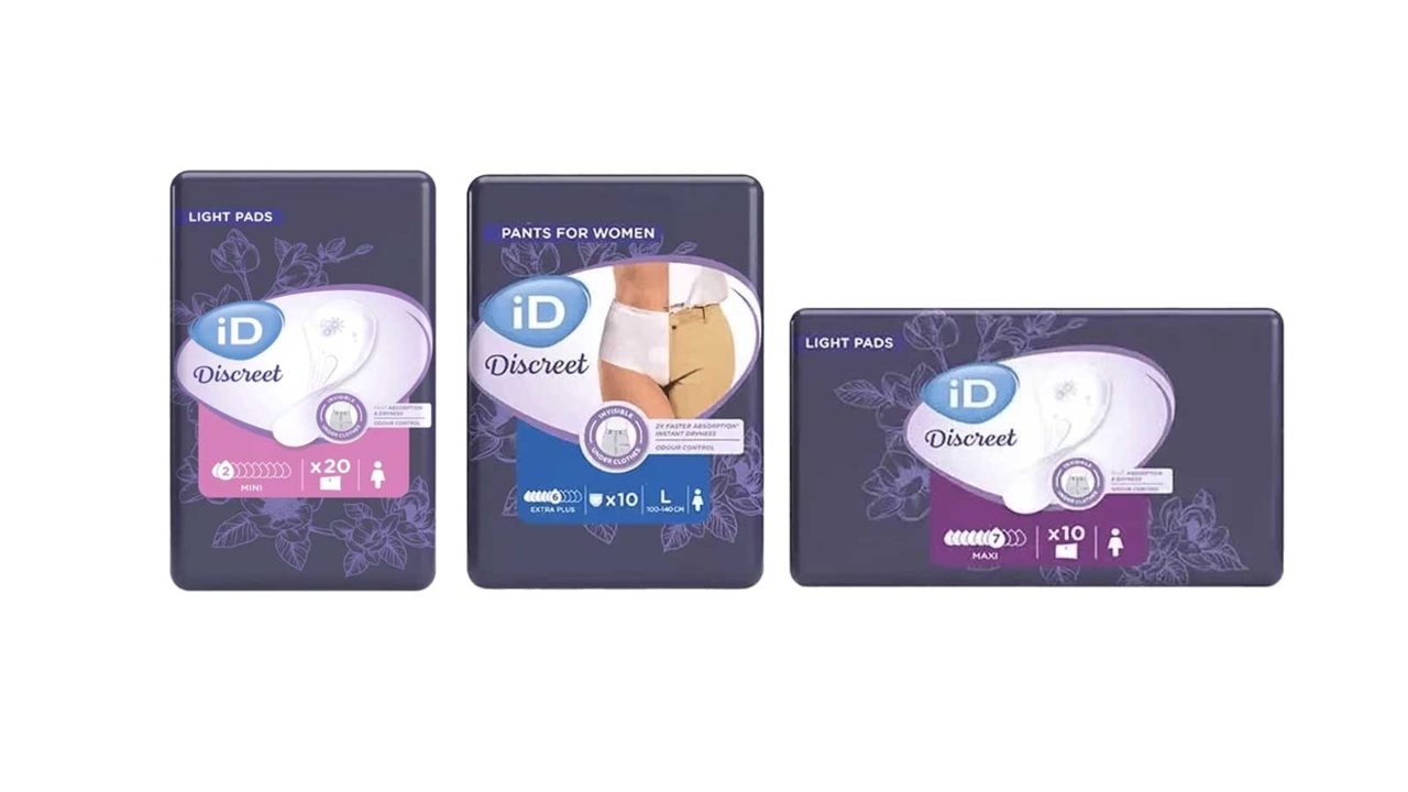 iD Discreet incontinentiemateriaal voor vrouwen